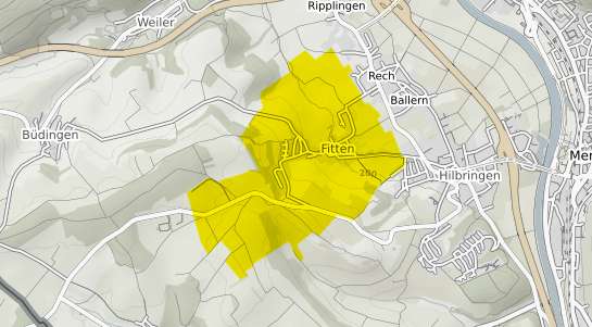Immobilienpreisekarte Merzig Fitten