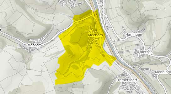Immobilienpreisekarte Merzig Mechern