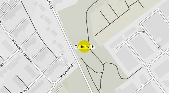 Immobilienpreisekarte M&ouml;nchengladbach G&uuml;dderath
