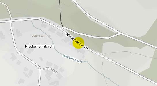 Immobilienpreisekarte Much Niederheimbach