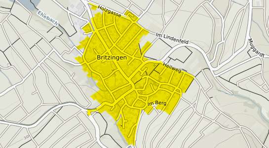 Immobilienpreisekarte M&uuml;llheim (Baden) Britzingen