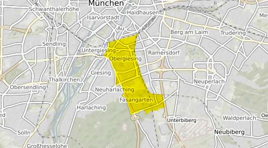 Immobilienpreisekarte München Obergiesing