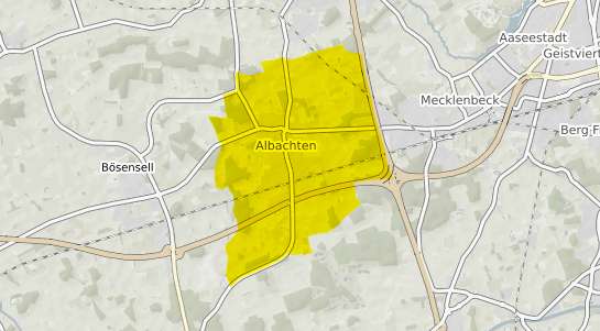 Immobilienpreisekarte M&uuml;nster Albachten