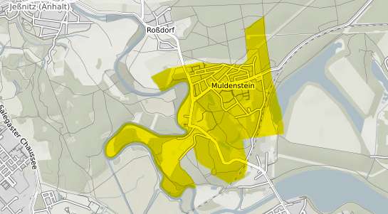 Immobilienpreisekarte Muldestausee Muldenstein