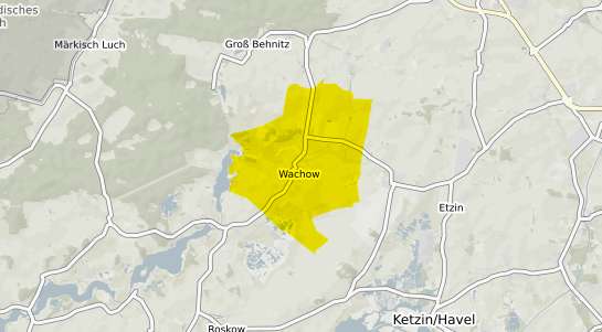 Immobilienpreisekarte Nauen Wachow