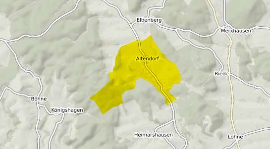 Immobilienpreisekarte Naumburg Altendorf