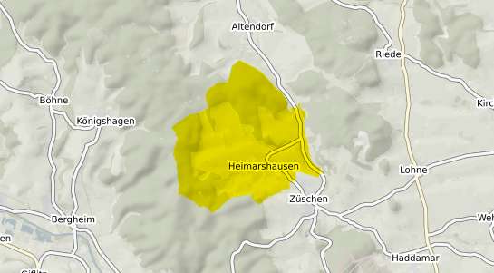 Immobilienpreisekarte Naumburg Heimarshausen