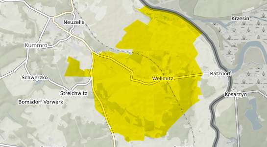 Immobilienpreisekarte Neissemuende Wellmitz