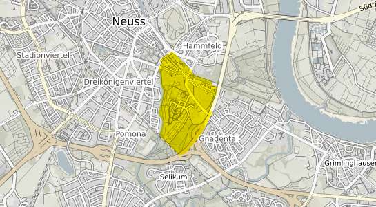 Immobilienpreisekarte Neuss Augustinusviertel
