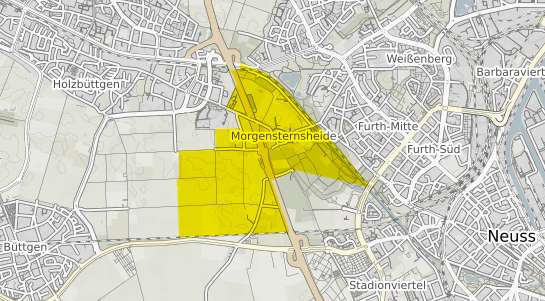 Immobilienpreisekarte Neuss Morgensternsheide