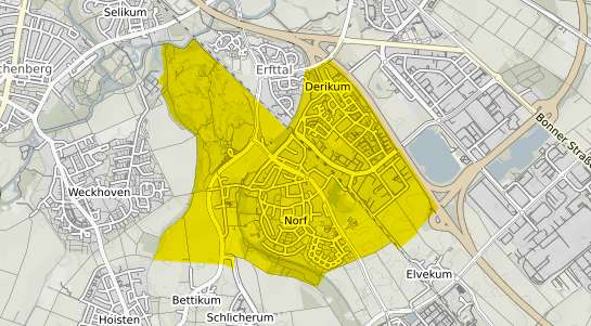 Immobilienpreisekarte Neuss Norf