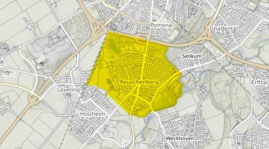 Immobilienpreisekarte Neuss Reuschenberg