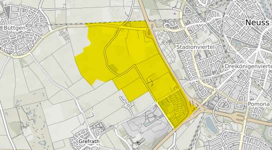Immobilienpreisekarte Neuss Westfeld