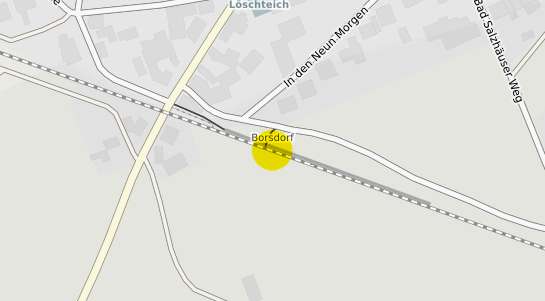 Immobilienpreisekarte Nidda Borsdorf