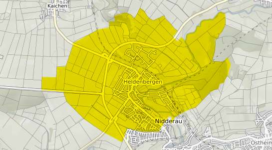 Immobilienpreisekarte Nidderau Heldenbergen