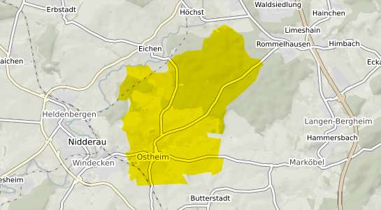 Immobilienpreisekarte Nidderau Ostheim