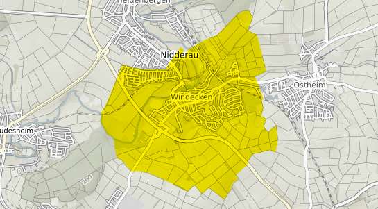 Immobilienpreisekarte Nidderau Windecken