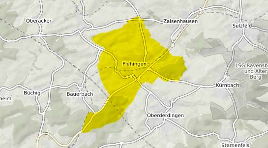 Immobilienpreisekarte Oberderdingen Flehingen