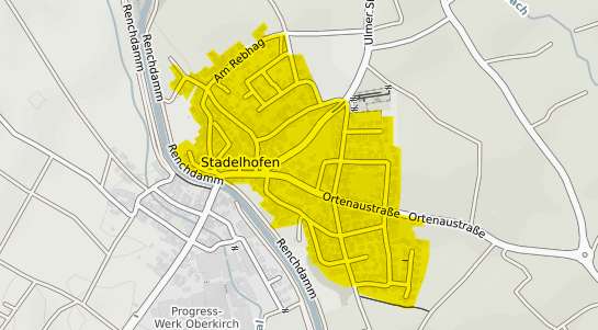 Immobilienpreisekarte Oberkirch Stadelhofen