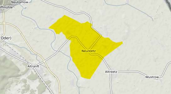 Immobilienpreisekarte Oderaue Neureetz