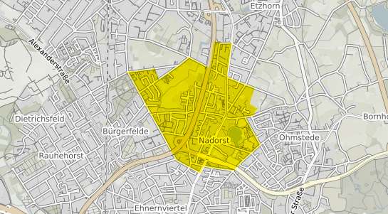 Immobilienpreisekarte Oldenburg Nadorst