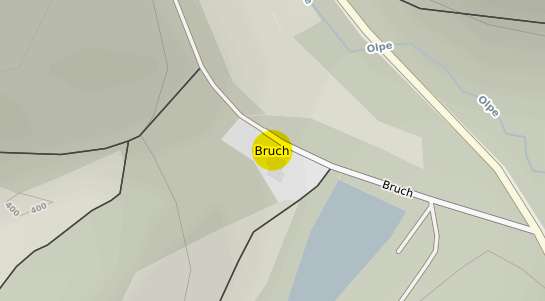 Immobilienpreisekarte Olpe Bruch