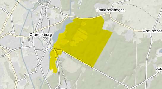 Immobilienpreisekarte Oranienburg Lehnitz