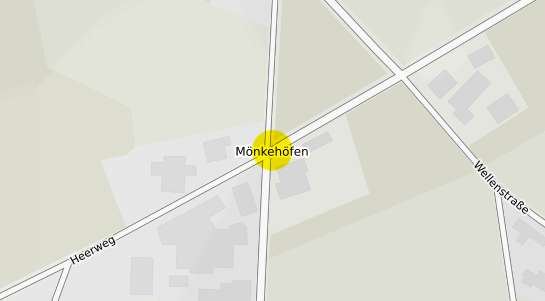 Immobilienpreisekarte Ostercappeln M&ouml;nkeh&ouml;fen
