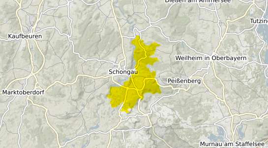 Immobilienpreisekarte Peiting Peiting