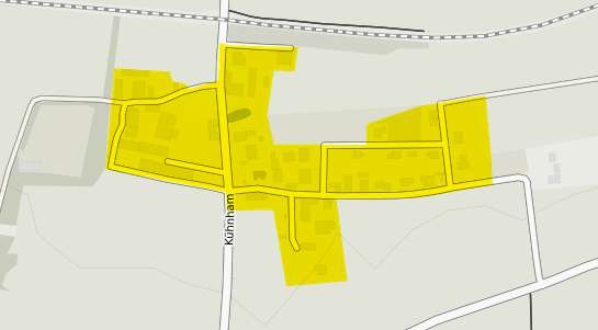 Immobilienpreisekarte P&ouml;cking K&uuml;hnham