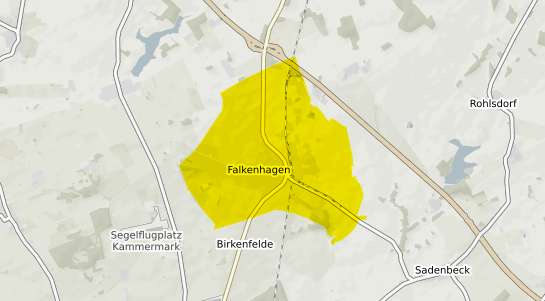 Immobilienpreisekarte Pritzwalk Falkenhagen