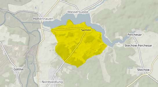 Immobilienpreisekarte Rathenow Semlin