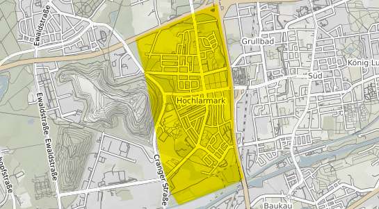 Immobilienpreisekarte Recklinghausen Hochlarmark