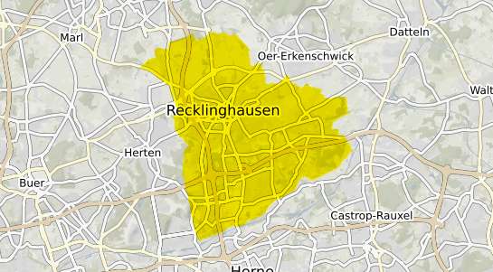 Immobilienpreisekarte Recklinghausen Recklinghausen