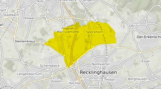 Immobilienpreisekarte Recklinghausen Speckhorn
