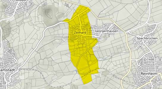 Immobilienpreisekarte Reinheim Zeilhard