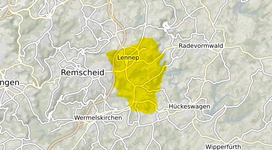 Immobilienpreisekarte Remscheid Lennep