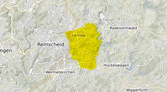 Immobilienpreisekarte Remscheid Lennep