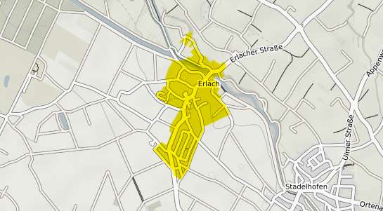 Immobilienpreisekarte Renchen Erlach