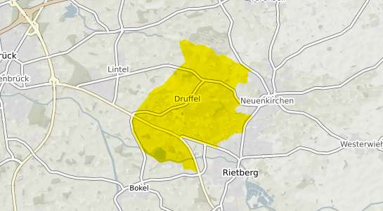 Immobilienpreisekarte Rietberg Druffel