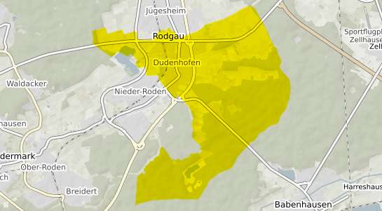 Immobilienpreisekarte Rodgau Dudenhofen
