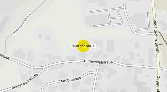 Immobilienpreisekarte Ruhmannsfelden Multernhaeusl