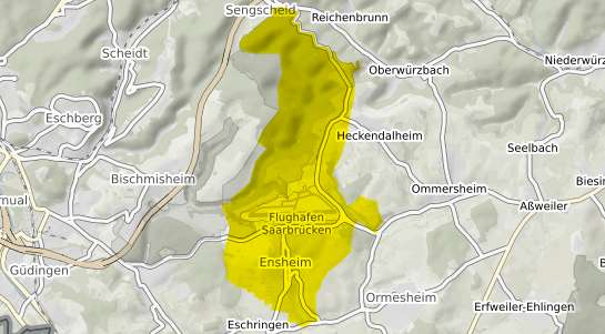 Immobilienpreisekarte Saarbr&uuml;cken Ensheim