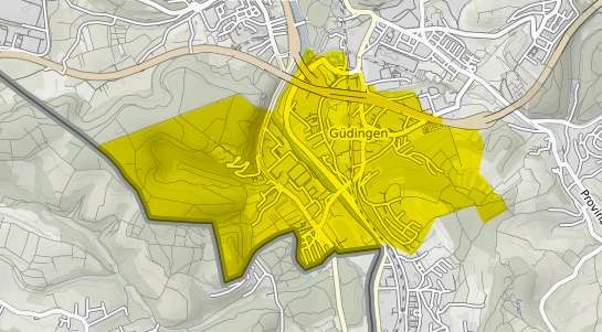 Immobilienpreisekarte Saarbr&uuml;cken G&uuml;dingen