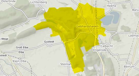 Immobilienpreisekarte Salzgitter Gebhardshagen