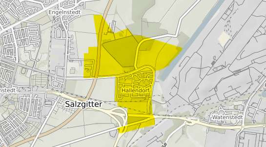 Immobilienpreisekarte Salzgitter Hallendorf