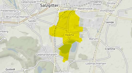 Immobilienpreisekarte Salzgitter Heerte