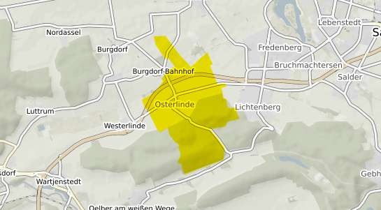 Immobilienpreisekarte Salzgitter Osterlinde