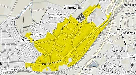 Immobilienpreisekarte Schallstadt Wolfenweiler