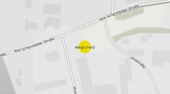 Immobilienpreisekarte Schernfeld Wegscheid